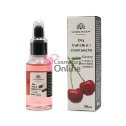 Ulei tratament pentru cuticule Global Fashion, cu pipeta, aromă de Cirese, 30 ml, art 22311